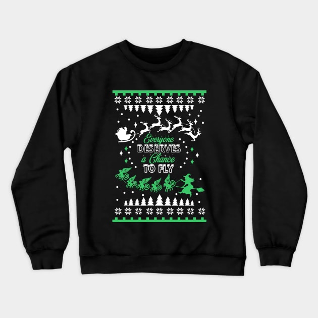 Wicked Witch Ugly Sweatshirt Crewneck Sweatshirt by KsuAnn